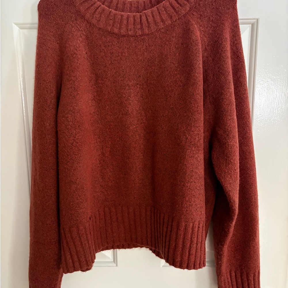 Cozy Rust Sweater French Connection